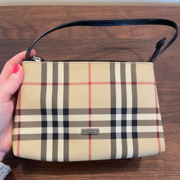 Authentic Burberry Nova Check Pouchette - Mini Purse Bag - Picture 4 of 11